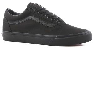 Black canvas vans